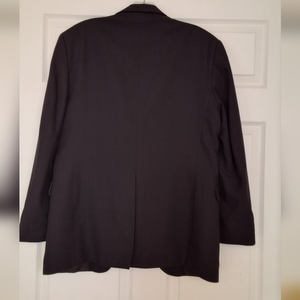Haggar Clothing, 38R, Men's Black Blazer - Picture 6 of 7